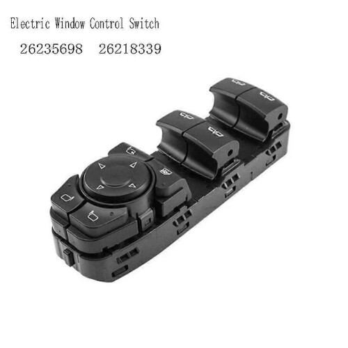26235698 Interruptor de control de elevalunas eléctrico Botón de elevación de cristal compatible con 1