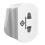 Pipestation Toothbrush Adapter Plug UK Shaver Plug Adaptor UK for Toothbrush Plug 6