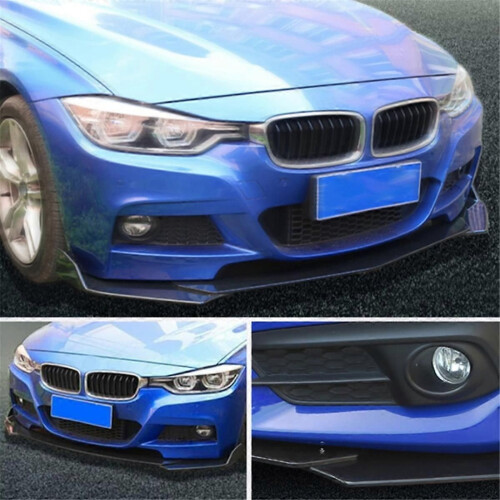 Front Car Bumper Lip Body Kit Universal Lip Splitter Spoiler Diffuser Canard Protector Air Dam Trim 1