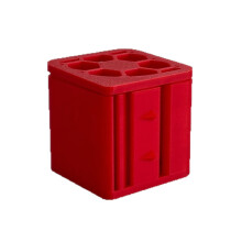 Desktop-Etiketten-Organizer, stapelbarer Etikettenspender aus