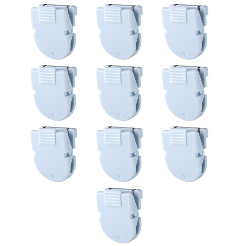 Safe File Binders Clip Sticky Clip For Reliability-Light Blue