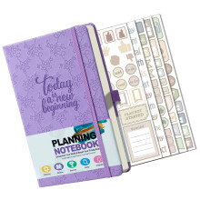 2026 Daily Planner Organizers Notebook Work Planner For-Purple