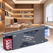 SUCIKORIO 24V 24W LED Transformer, Ultra Slim LED Driver 240V AC to 24V DC 1A 24 Watt Quiet Low Volt Converter LEDs Power Supply Constant Voltage For