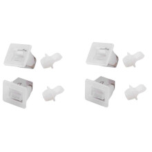 8 pezzi Adatto compatibile 306436 279570 Kit chiusura porta asciugatrice, Adatto compatibile asciugatrice