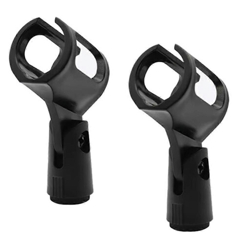2 τεμάχια Universal Stand Stand Microphone Clips Ρυθμιζόμενες Βάσεις Στήρ