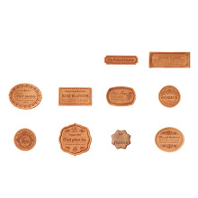 20-Count Tradition Themed Cardstock Labels-Warm and soft whispe