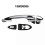 Car Exterior Door Handle Without Hole for 2