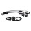 Car Exterior Door Handle Without Hole for 3