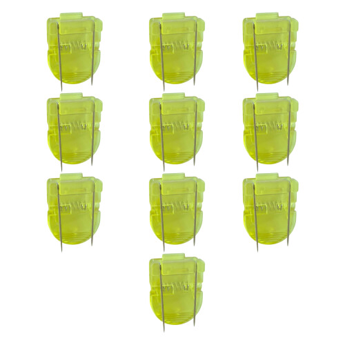 Quick Binding Square Clip Portables Document-Transparent Yellow