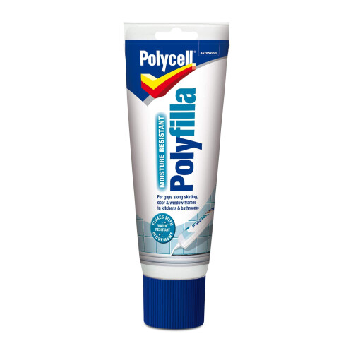 Polycell 20216 Ready Mixed Tube Moisture Resistant Polyfilla 330 g  White P 1