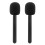2Pack Interview Microphone Handheld Adapter compatible for DJI Mic 1/2 compatible for Rode Wireless Go/GoII/Relacart/Wireless Transmitter 1