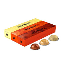 Vertuo line Flavored Assortment Golden Caramel Sweet Vanilla and Roasted Ha