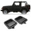 Metal Front Exterior Door Handle Set Full Door Type for 3