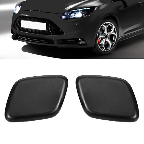 1 Pair Car Front Bumper Headlight Washer Jet Nozzle Replacement Accessory for Ford Focus 2012-2014 1