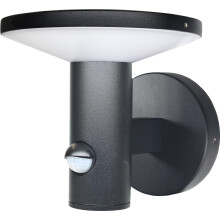 EBION LED Outdoor Wall Lights,12W 6000K Outside Wall Lights with Motion Sensor,IP54 Waterproof Modern Aluminum Outdoor Light for Porch Front Door Cor