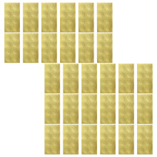 Set van 30 delicate gouden ontwerppatronen zelfklevende-F
