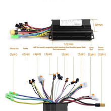 Electric Bicycle Kit with 3 Mode Controller 36V 48V 22A with S869 LCD Display and Thumb Throttle for