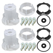 2 Sets 285811 Agitator Repair Kit Medium Cam, Agitator Dogs Washer Parts Replaces 2744, 285746,285811VP,3347410,3351001