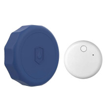 Localizzatore con custodia in silicone compatibile con localizzatore Bluetooth compatibile con Findmy