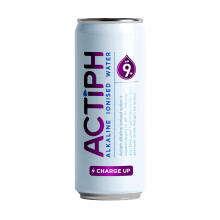 Alkaline Spring Water Cans pH9 12x 330ml Purified with Electrolytes Clean a