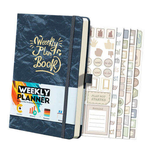 2026 Planner Journaal Schema Notebook Werkplanner-donkergrijs