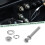M METERXITY 4Pack Hex Head Screw Bolt with Nuts Flat  Lock Washers M10x80mm 4