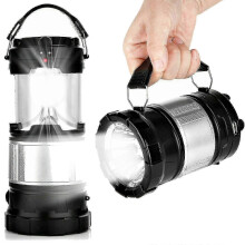 Solar campinglantaarn - Draagbare LED-campinglamp, geschikt voor outdooravonturen.