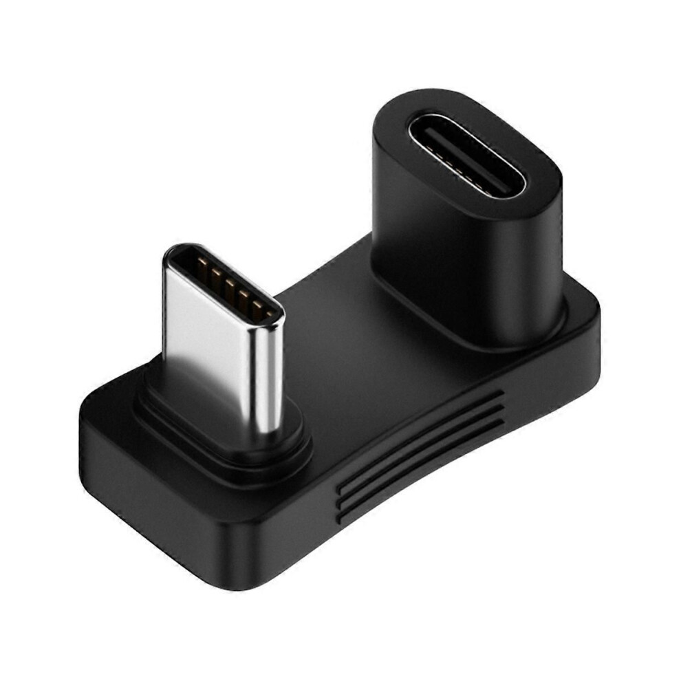 180 Degree U-Shaped 100W Usb 3.2 Type C Female To Male Adapter Otg 10Gbps Fast Data 4K 9152359561150