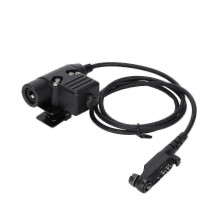 Hytera PD600 PD602 PD605 PD662 PD665 PD680 PD682 PD685 X1p X1e U94 PTT Military Radio Adapter