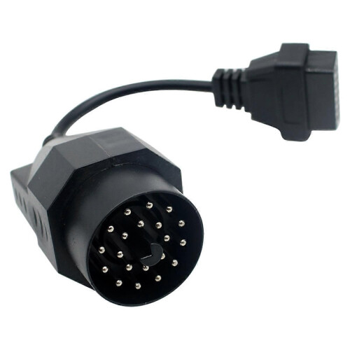 OBDII-adapter compatibel met 20-pins naar OBD2 16-pins interfaceconnector, compatibel met E36, E39, 2