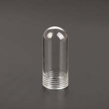 Tubular G9 Glass Cover Threaded Neck Lamp Shade Replacement Parts Sturdy Glass Protectant Tube Frost Cover For G9 Bulb