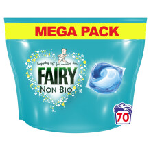 Fairy Non Bio PODS Washing Liquid Capsules For Sensitive Skin 70 Washes