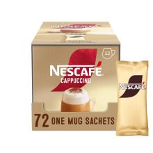 NESCAFÉ Cappuccino Instant Coffee Sachets 72 x 155g