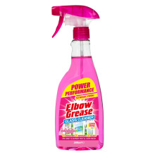 Elbow Grease Pink Glass Cleaner for Windows Mirrors Glass Streak Free Su