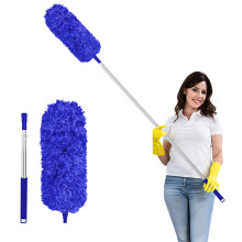 Fogray 2025 Upgraded Extendable Feather Duster with Soft Silicone Cap Teles