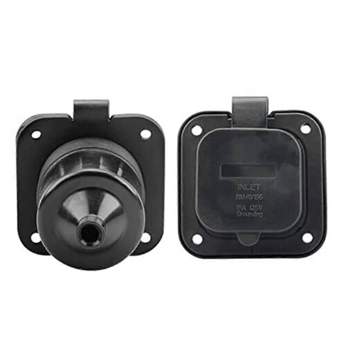 Πρίζα 15 Amp, πρίζα 5-15 125v RV με αδιάβροχο κάλυμμα για ηλεκτρ