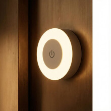 livager Dimmable Touch Light with 3 Colour Modes Mini Magnetic Touch Rechargeable Night LED for Nursery Light Bedroom Hallway Living Room Closet Wash