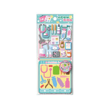Pack of 1 Fun Bubble Sticker Pouch Double Layer-102 A