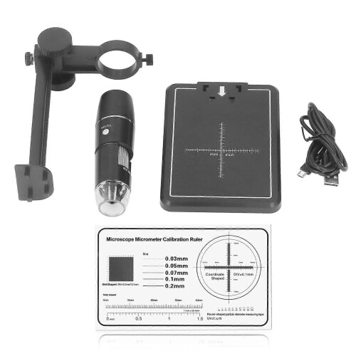 WiFi Microscope Portable Digital USB Magnifier with 8 LED for Children Students Engineers 1