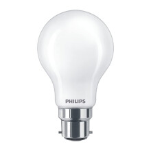 Philips Master Value LED A60 Light Bulb 5.9W 60W Equivalent B22 Bayonet Cap Dimmable Warm White 2700K Frosted Energy Saving LED Globe Lamp