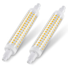 DiCUNO R7S 118mm LED 8.5W Linear Light Bulb, Warm White 2700K, 950LM, 75W Halogen Replacement, Non-dimmable, 360Double Ended J118 for Ceiling Reflec