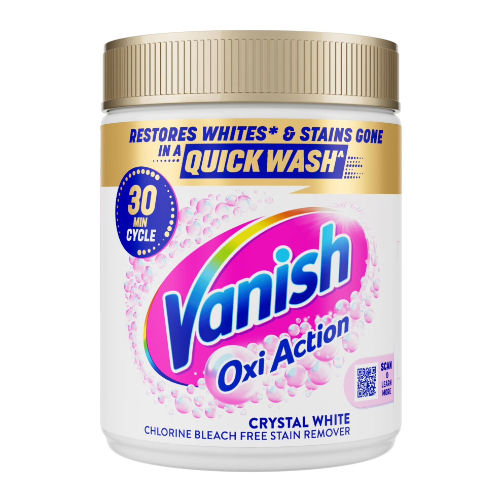 Vanish Oxi Action Stain Remover And Whitening Booster Powder For Gold/White