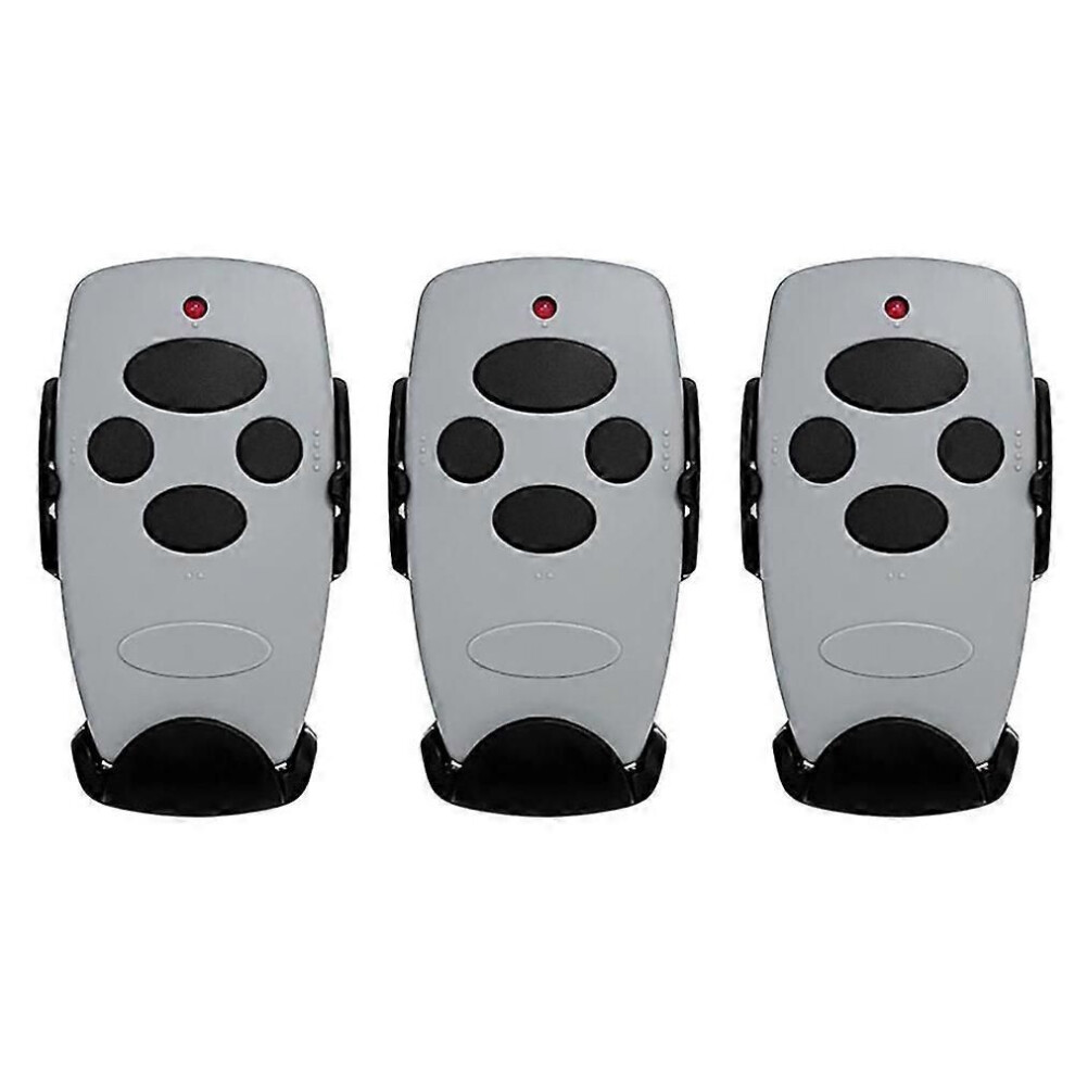3Pcs Compatible Doorhan Garage Remote Control Gate 433Mhz Compatible Doorhan Transmitter 2Pro 4Pro Doorhan Keychain Compatible Barrier Keyfob 9152359553933