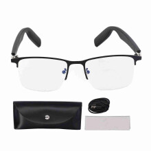 Slimme bril met microfoon en luidspreker TR90, anti-blauwlichtfilter, touchscreen, draadloos, Bluetooth,