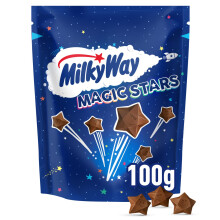 Milky Way Magic Stars Bag Nougat Milk Chocolate 100g Ideal for Chocolate G