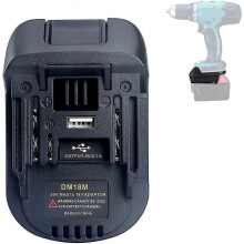DM18M Battery Convertor Adapter for for DEWA 20V Battery Convert to for 18V BL1830 BL1850 Battery