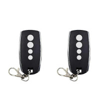 2 Pcs compatible KING GATES STYLO 2K Garage Door Remote Control 433.92MHz Rolling Code Gate Remote Control Hand Transmitter