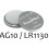 20 x PoundMax Button Cell LR1130 1,5V, Alkaline Battery 6
