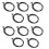 3D Printer Mechanical Endstop Switch Kit with Cable for RAMPS 1.4 RepRap Micro-Type Limit Switches 1