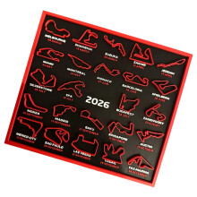 2026 Motorsport Contest Dates Calendar 3D- V enue and m atch